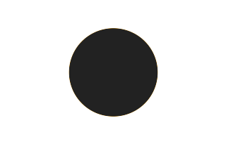 Ringförmige Sonnenfinsternis vom 21.04.-1959