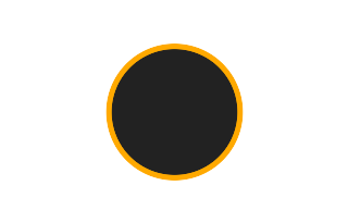 Annular solar eclipse of 01/05/0037