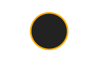 Ringförmige Sonnenfinsternis vom 05.01.0037 Ringförmige Sonnenfinsternis vom 05.01.0037