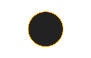 Ringförmige Sonnenfinsternis vom 22.04.0190