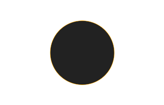 Annular solar eclipse of 02/24/0407 Annular solar eclipse of 02/24/0407