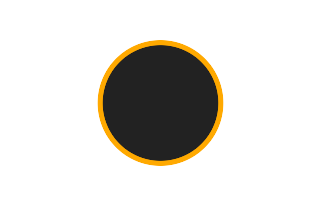 Ringförmige Sonnenfinsternis vom 05.01.0558 Ringförmige Sonnenfinsternis vom 05.01.0558
