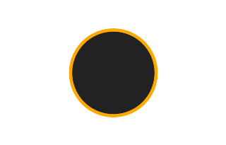 Ringförmige Sonnenfinsternis vom 05.11.0663