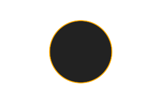 Annular solar eclipse of 10/24/0664 Annular solar eclipse of 10/24/0664