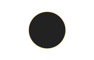 Ringförmige Sonnenfinsternis vom 23.06.0670