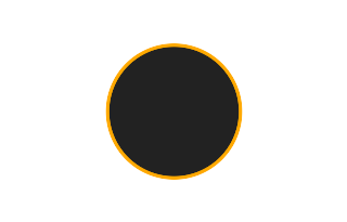 Annular solar eclipse of 07/06/0837