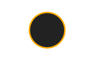 Ringförmige Sonnenfinsternis vom 23.01.0939