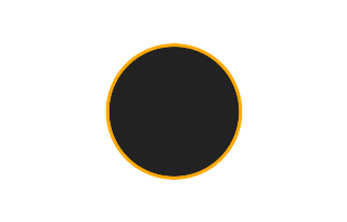 Annular solar eclipse of 05/22/1118 Annular solar eclipse of 05/22/1118