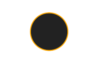Annular solar eclipse of 02/18/1151 Annular solar eclipse of 02/18/1151