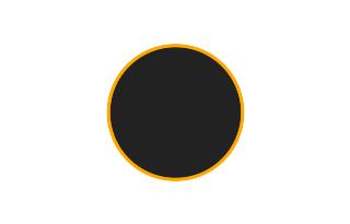 Ringförmige Sonnenfinsternis vom 17.01.1162