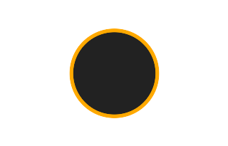 Annular solar eclipse of 12/29/1274 Annular solar eclipse of 12/29/1274