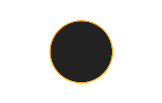Annular solar eclipse of 06/04/1304
