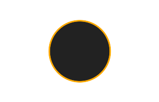 Annular solar eclipse of 05/15/1314 Annular solar eclipse of 05/15/1314