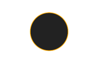 Annular solar eclipse of 11/08/1333 Annular solar eclipse of 11/08/1333