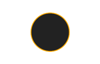 Annular solar eclipse of 01/21/1357 Annular solar eclipse of 01/21/1357