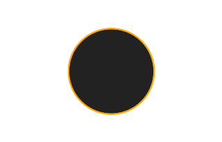 Ringförmige Sonnenfinsternis vom 11.02.1393