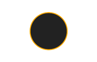 Ringförmige Sonnenfinsternis vom 02.01.1424 Ringförmige Sonnenfinsternis vom 02.01.1424