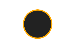 Annular solar eclipse of 12/23/1451 Annular solar eclipse of 12/23/1451