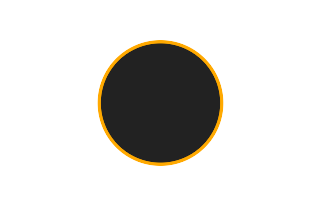 Annular solar eclipse of 04/12/2154