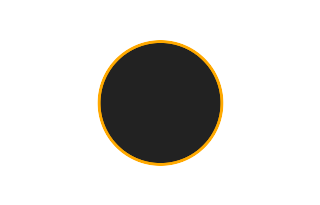 Annular solar eclipse of 08/25/2166 Annular solar eclipse of 08/25/2166