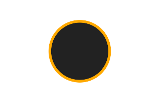 Annular solar eclipse of 01/26/2381 Annular solar eclipse of 01/26/2381
