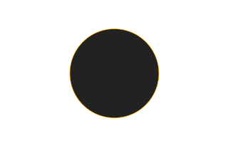 Annular solar eclipse of 07/13/2493