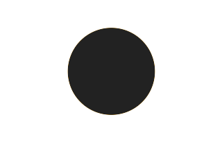 Annular solar eclipse of 02/22/2650