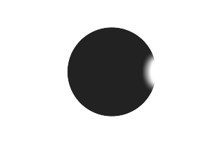 Hybrid solar eclipse of 09/10/2667 Hybrid solar eclipse of 09/10/2667