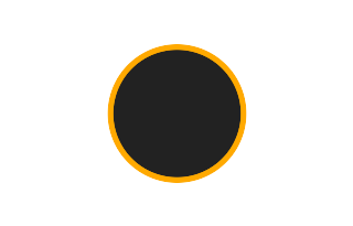 Annular solar eclipse of 01/03/2709