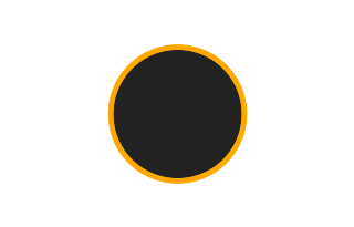 Ringförmige Sonnenfinsternis vom 16.02.2762 Ringförmige Sonnenfinsternis vom 16.02.2762