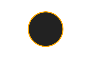 Annular solar eclipse of 10/24/2804 Annular solar eclipse of 10/24/2804