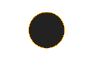 Annular solar eclipse of 08/24/2845 Annular solar eclipse of 08/24/2845