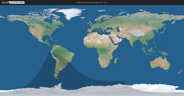 Solar Eclipse of 10/11/1931