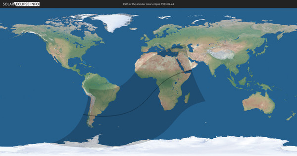 Solar Eclipse of 02/24/1933