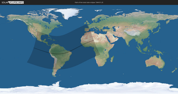 Solar Eclipse of 01/25/1944