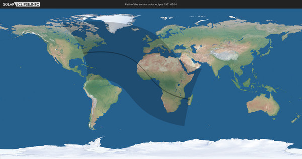 Solar Eclipse of 09/01/1951