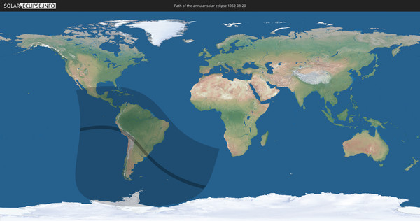 Solar Eclipse of 08/20/1952