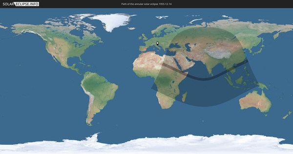 Solar Eclipse of 12/14/1955