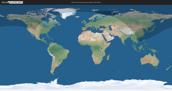 Solar Eclipse of 04/30/1957