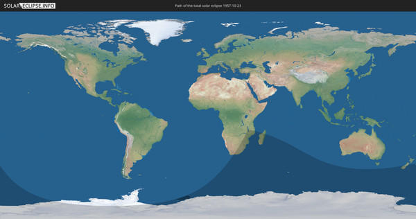 Solar Eclipse of 10/23/1957