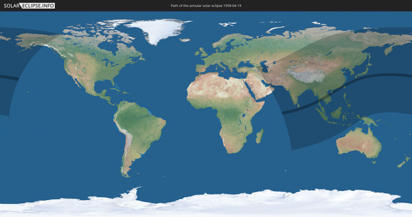 Solar Eclipse of 04/19/1958