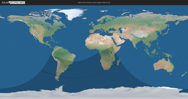 Solar Eclipse of 01/25/1963