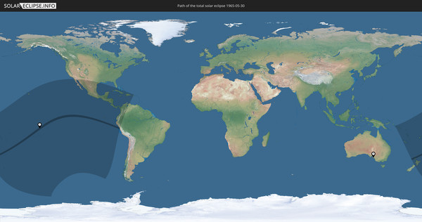 Solar Eclipse of 05/30/1965