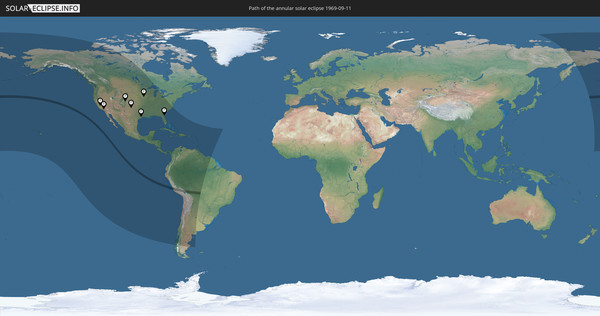 Solar Eclipse of 09/11/1969
