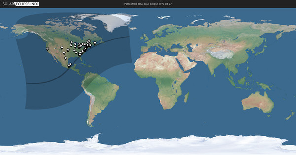 Solar Eclipse of 03/07/1970