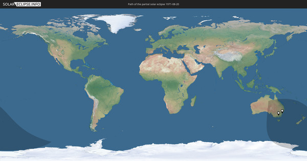 Solar Eclipse of 08/20/1971