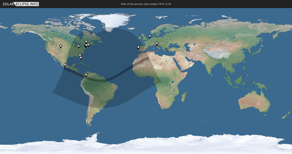 Solar Eclipse of 12/24/1973