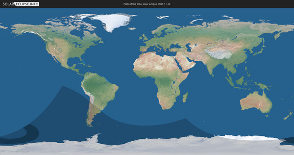 Solar Eclipse of 11/12/1985