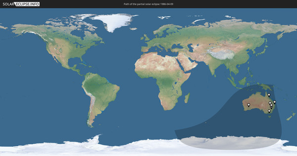 Solar Eclipse of 04/09/1986