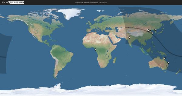 Solar Eclipse of 09/23/1987